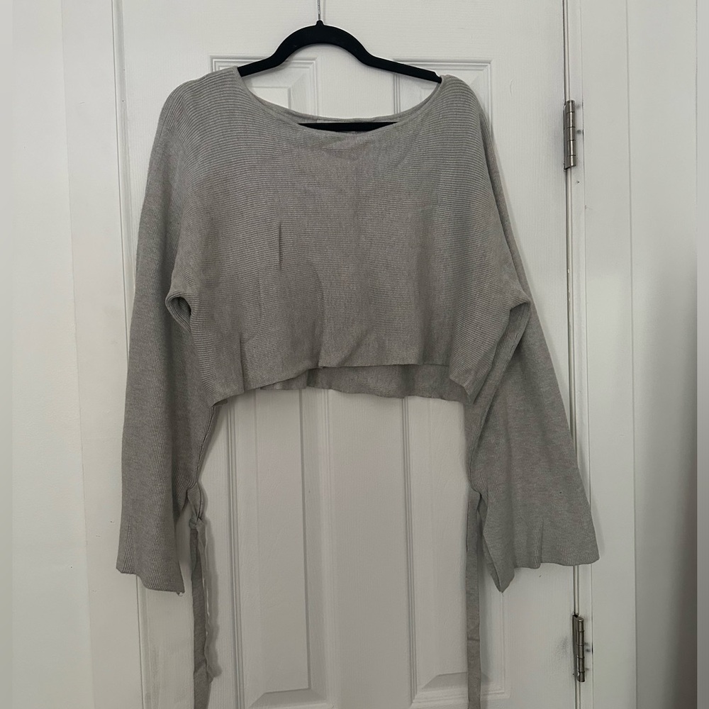 Zara cropped sweater